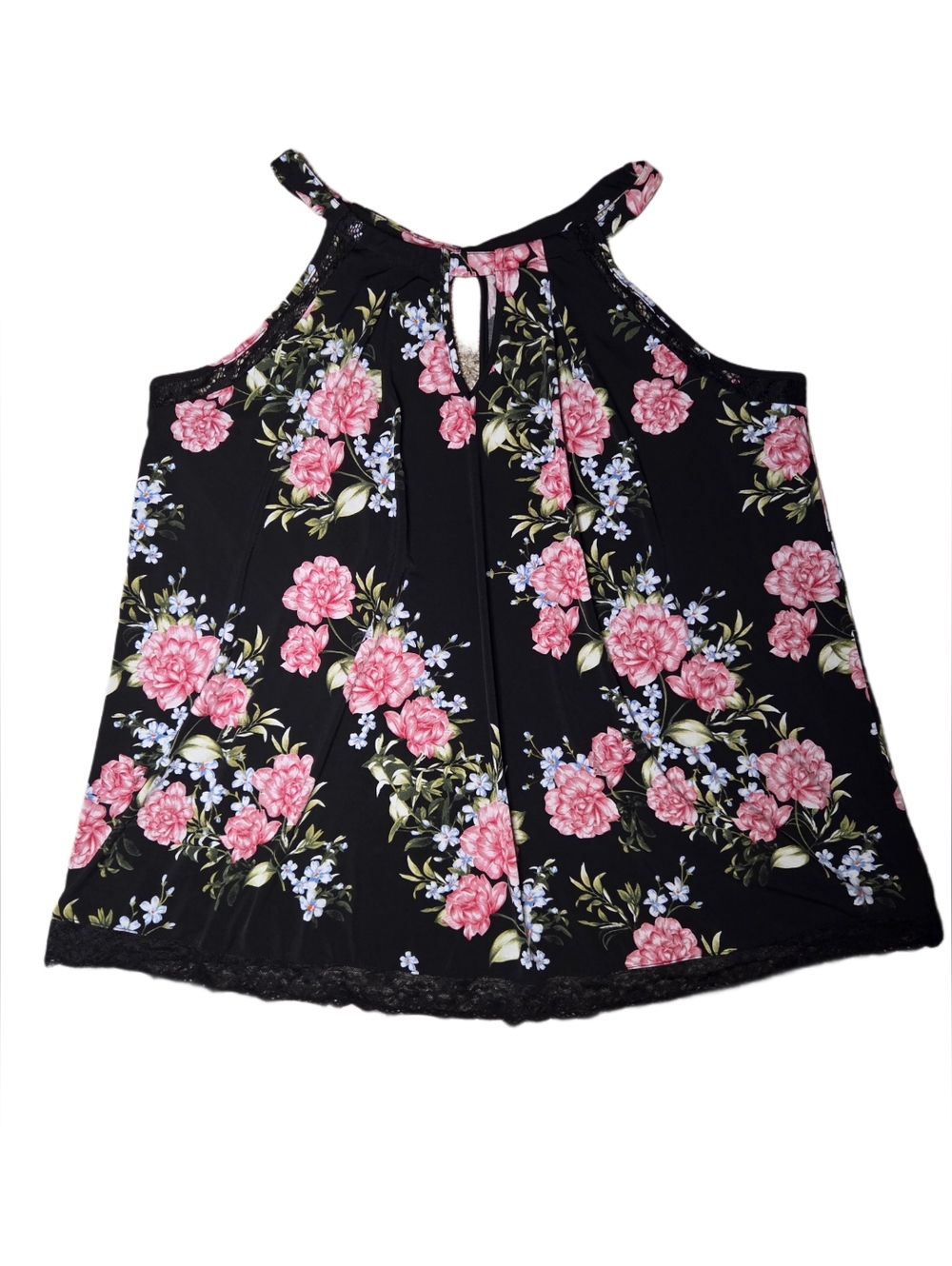 Torrid Halter Floral Sleeveless Blouse XL